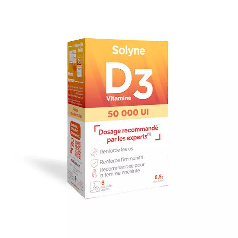 Solyne Vitamine D3 50000 IU