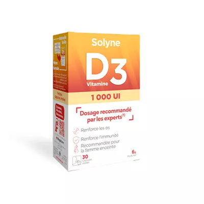Solyne Vitamine D3 1000 IU