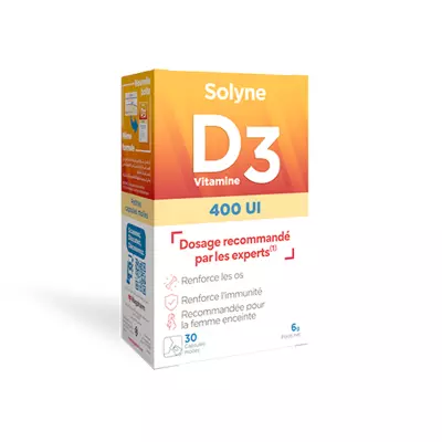Solyne Vitamine D3 400 IU
