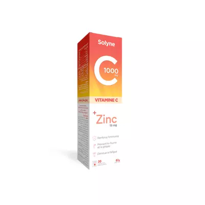 Solyne Zinc + Vit C 1000 mg 