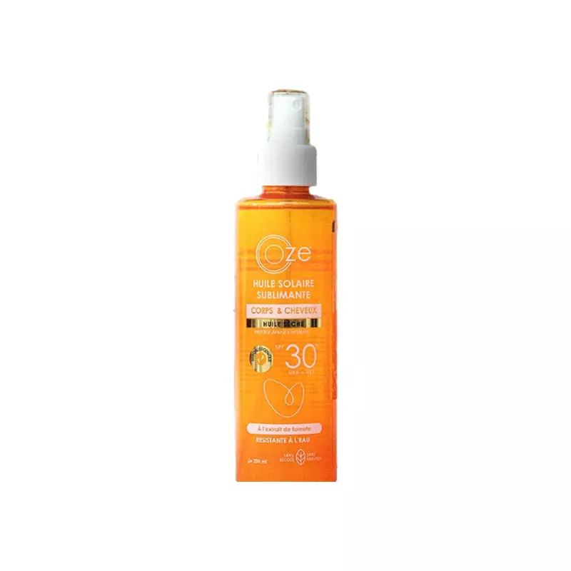 OZE Huile solaire sublimante SPF 50+