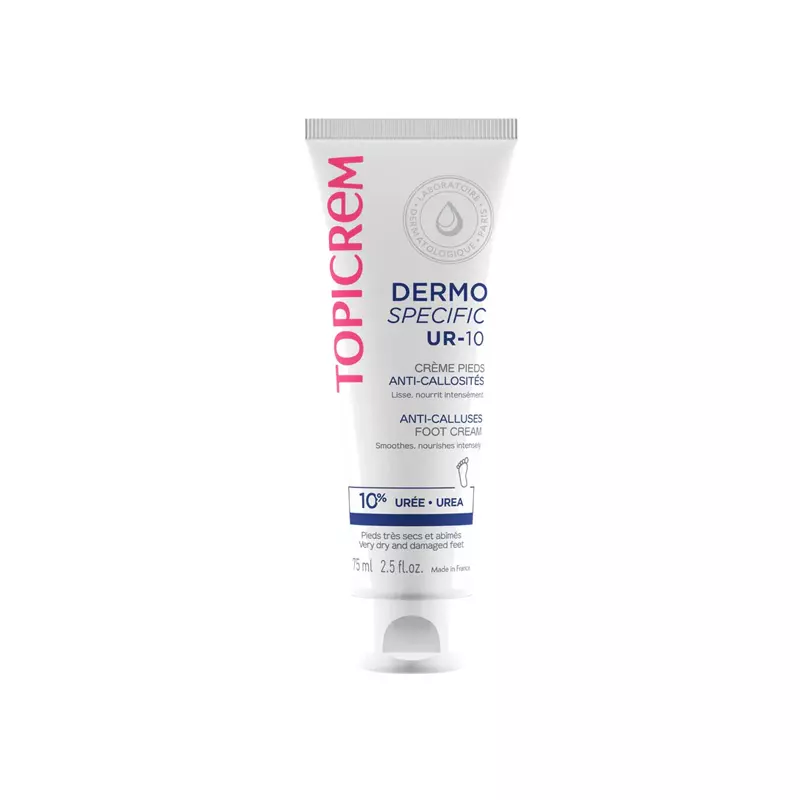 TOPICREME UR-10 Crème pieds anti callosités