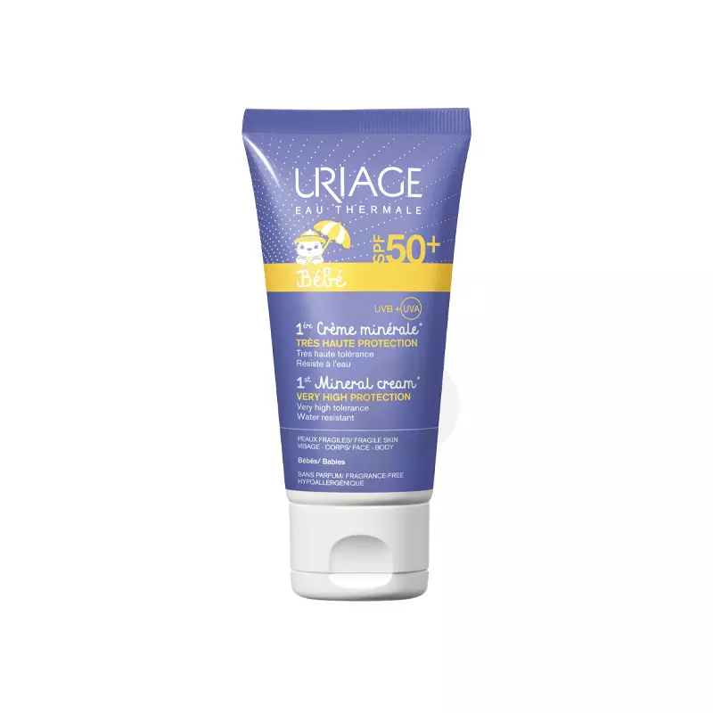 URIAGE 1ère crème minérale SPF50+