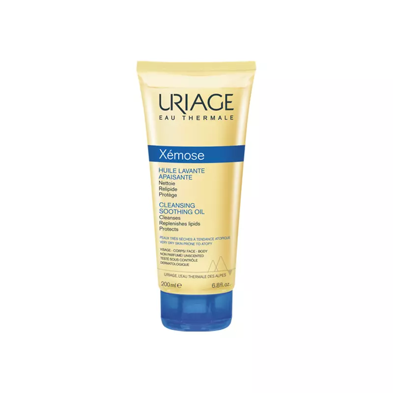 URIAGE Eau thermale Xémose Huile lavante apaisante 