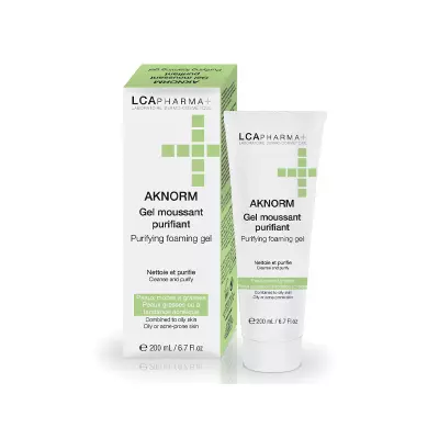 LCA pharma Aknorm Gel moussant purifiant