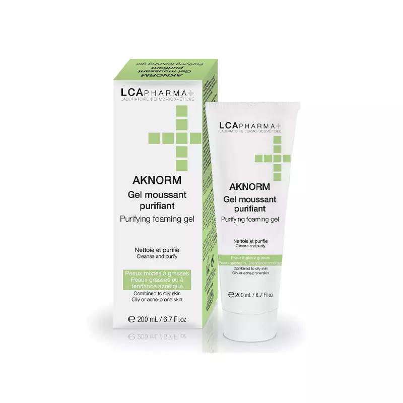 LCA pharma Aknorm Gel moussant purifiant