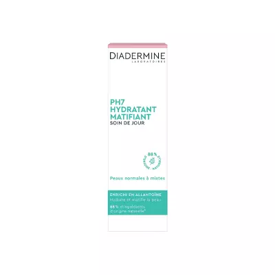 DIADERMINE pH7 hydratant matifiant soin de jour 