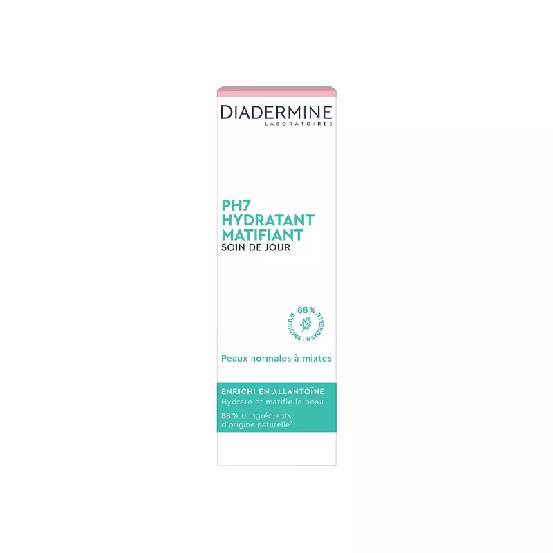 DIADERMINE pH7 hydratant matifiant soin de jour 