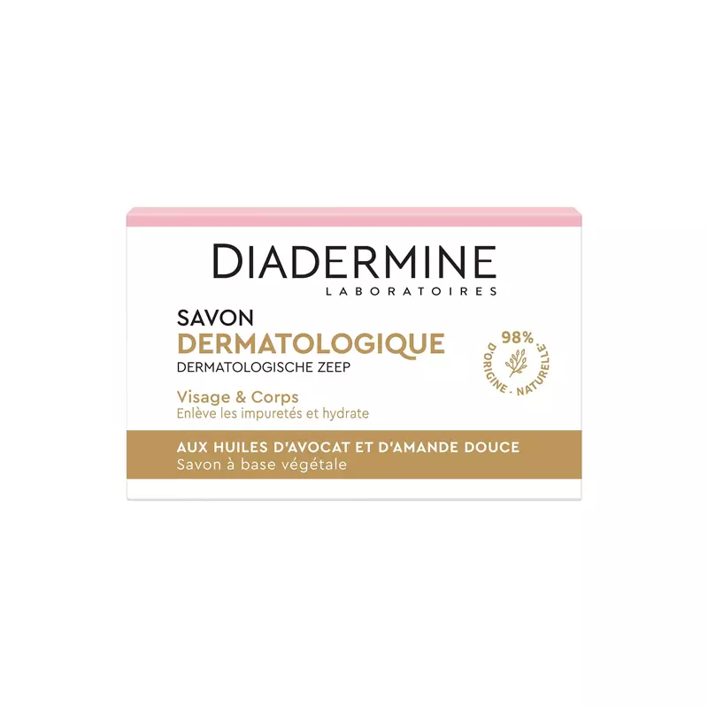 DIADERMINE savon dermatoligique visage et corps 