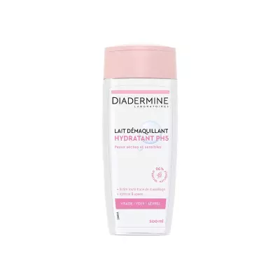 DIADERMINE Lait démaquillant hydratant PH5 