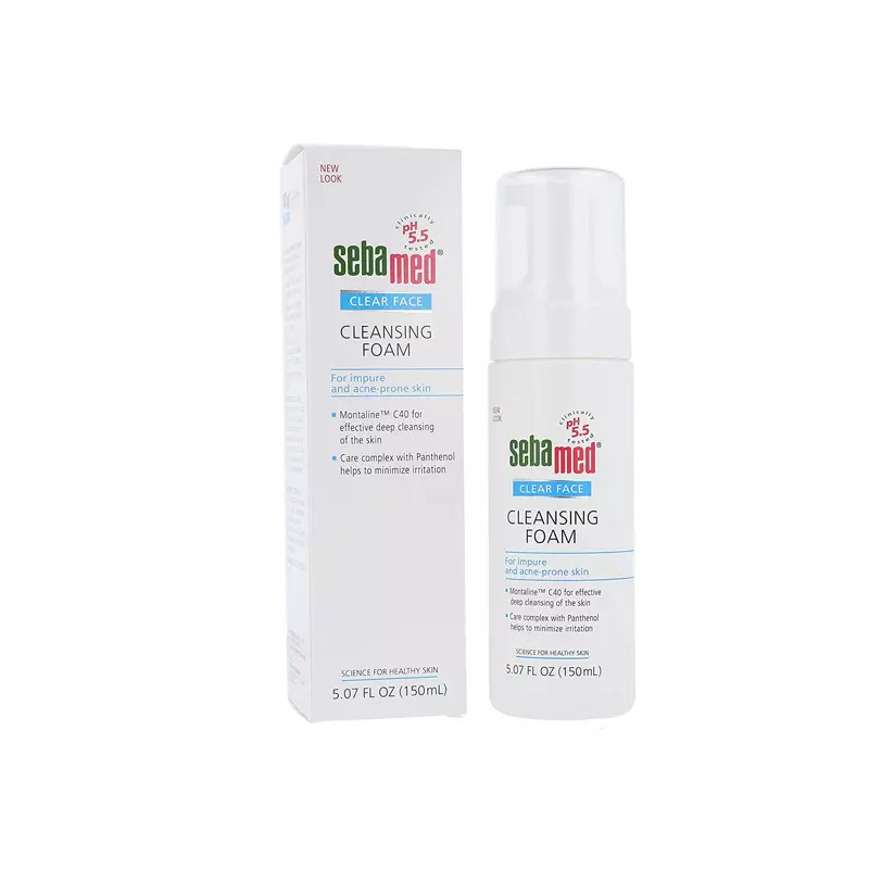 SEBAMED Clear face mousse nettoyante anti-bacterienne 