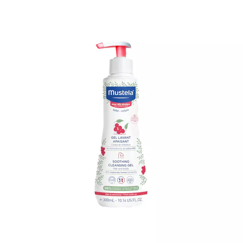 MUSTELA Gel lavant apaisant au shisandra BIO