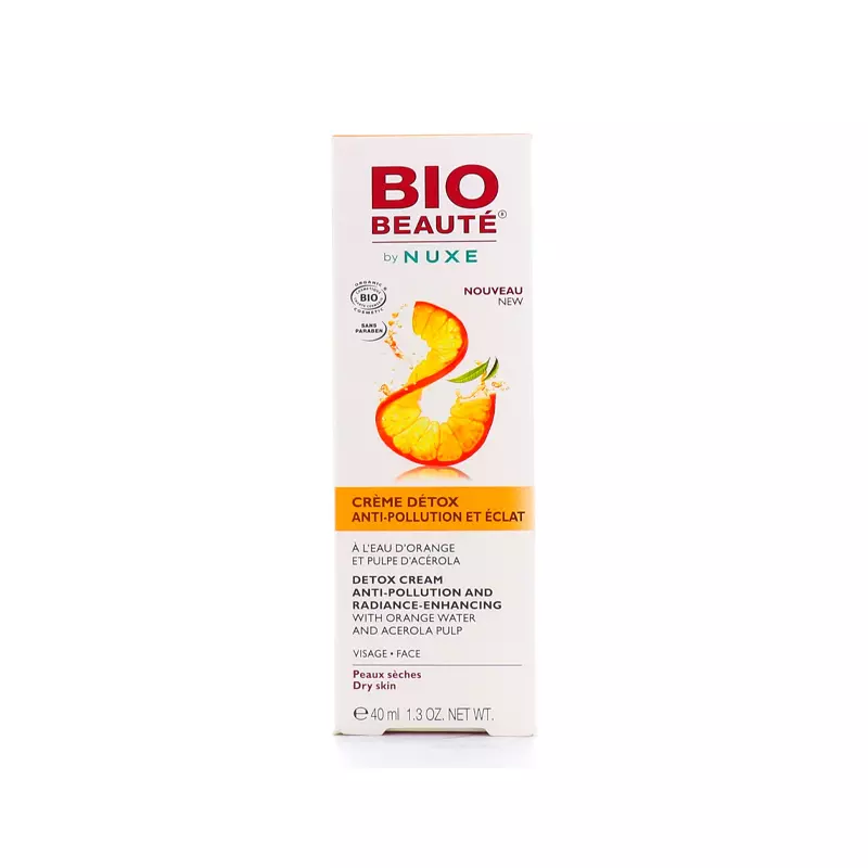 NUXE BIO BEAUTE Crème détox anti-pollution et éclat 