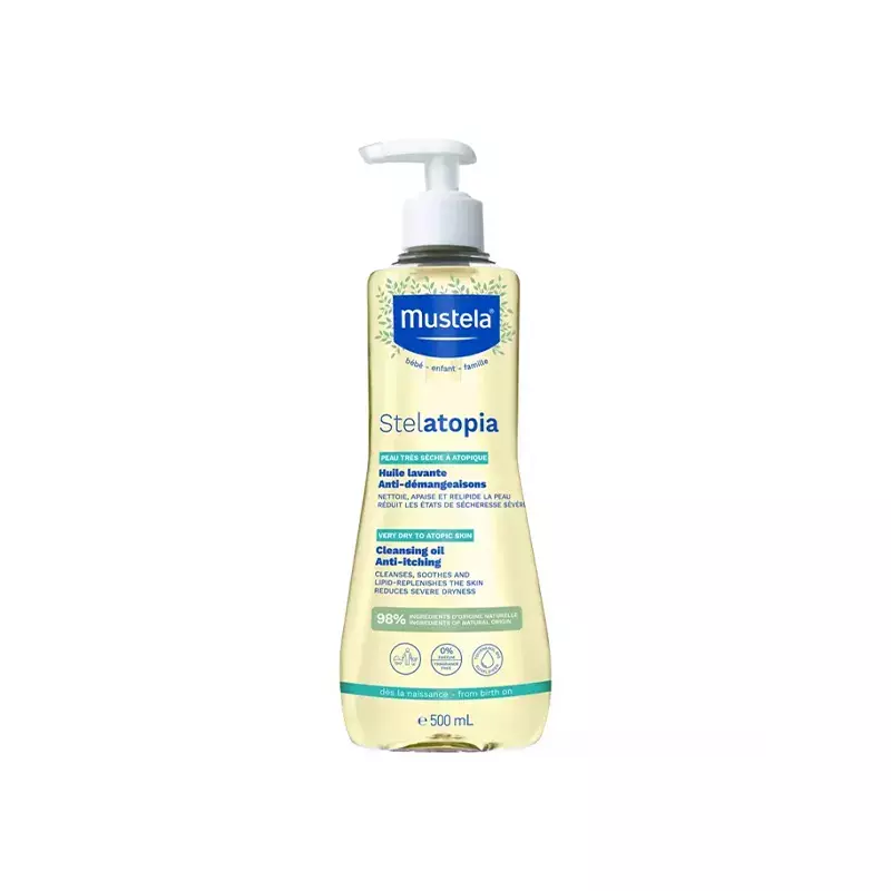 MUSTELA Huile lavante Stelatopia au tournesol BIO