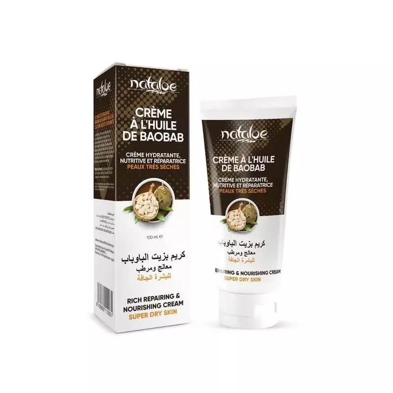 NATALOE Crème à l'huile de Baobab 