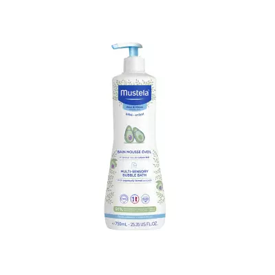 MUSTELA Bain mousse éveil