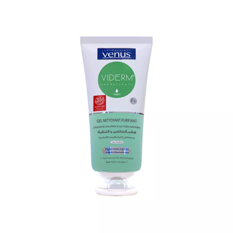 VENUS Viderm Gel nettoyant purifiant P+