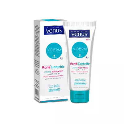 VENUS Viderm Acné contrôle crème anti acné R+ 