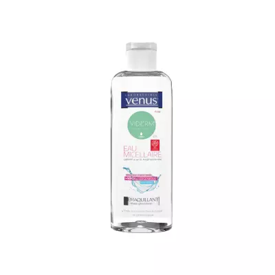 VENUS Viderm Eau micellaire démaquillant P+ hypoallergenique 