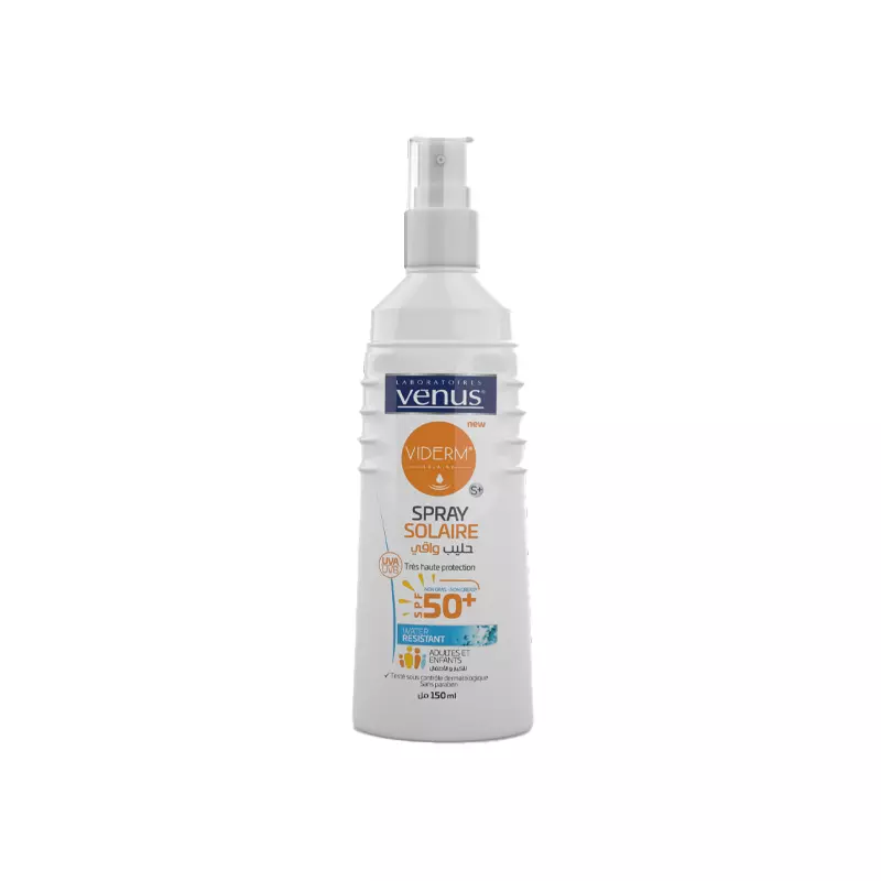 VENUS Viderm Spray solaire Lait protecteur S+ SPF50+ 