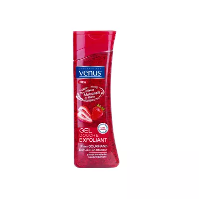 VENUS Gel douche exfoliant plaisir gourmand 