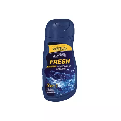 VENUS Gel douche Fresh fraîcheur marine 3en1 
