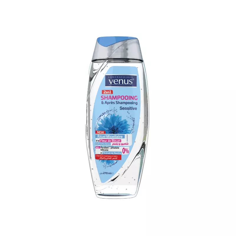 VENUS Rituel micelaire sensitive shampoing 