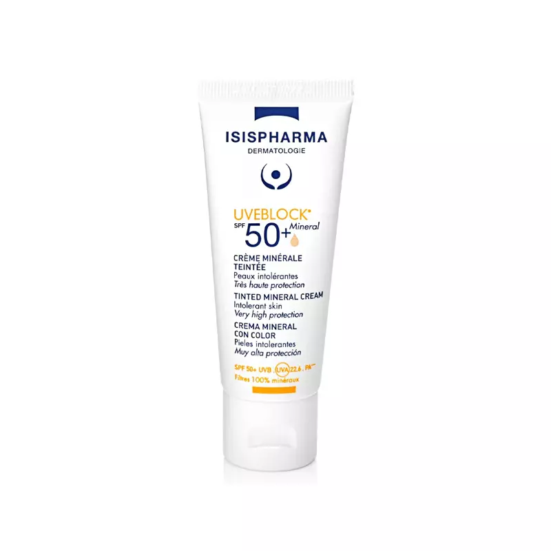 ISISPHARMA UVEBLOCK SPF50+ Crème minérale teintée 