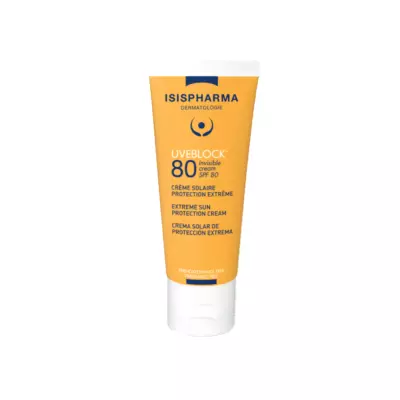 ISISPHARMA UVEBLOCK SPF80 Crème invisible 
