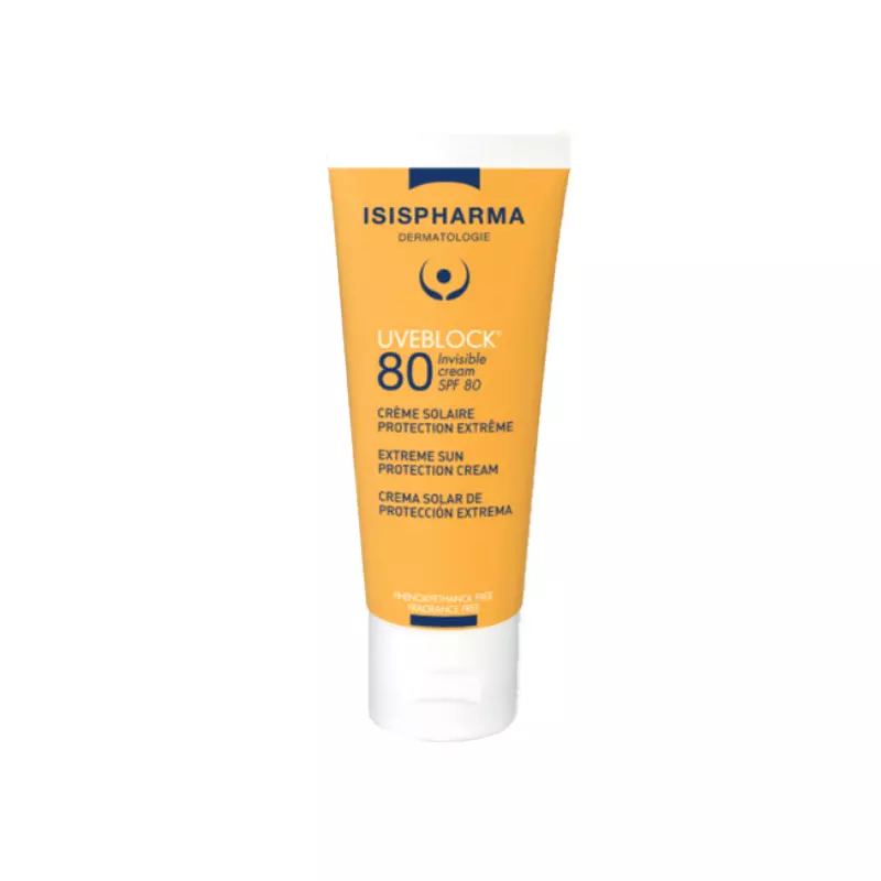 ISISPHARMA UVEBLOCK SPF80 Crème invisible 