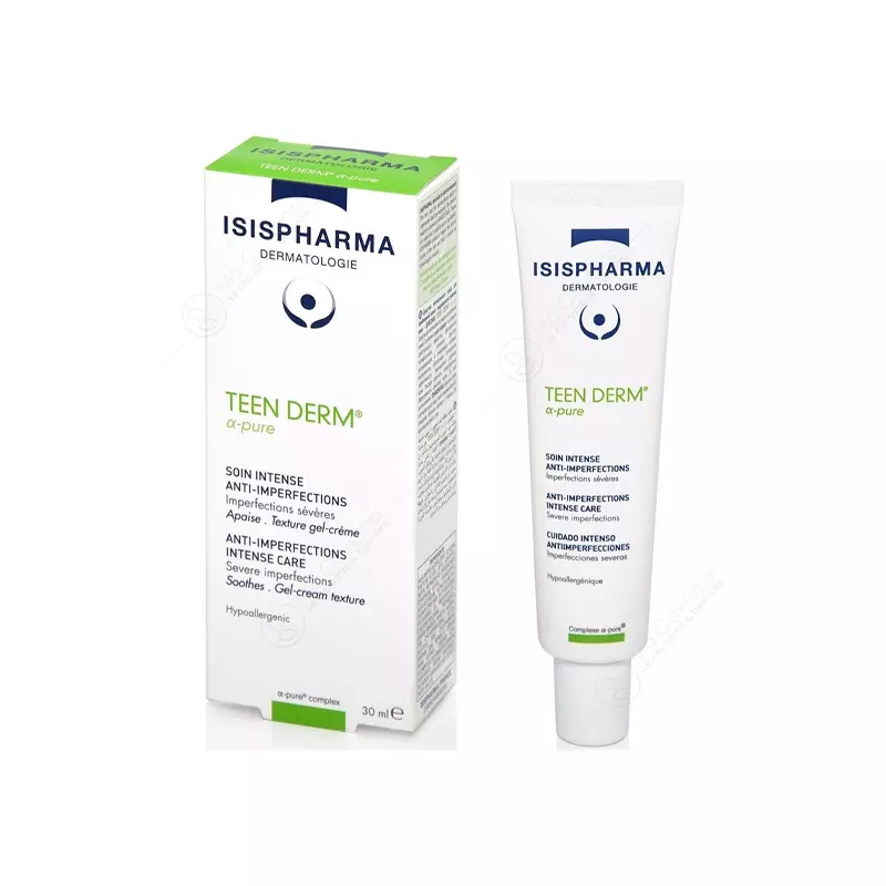 ISISPHARMA TEEN DERM α-pure soin intense 