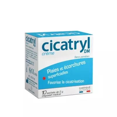 CICATRYLBIO Crème plaie brûlures en sachet dose