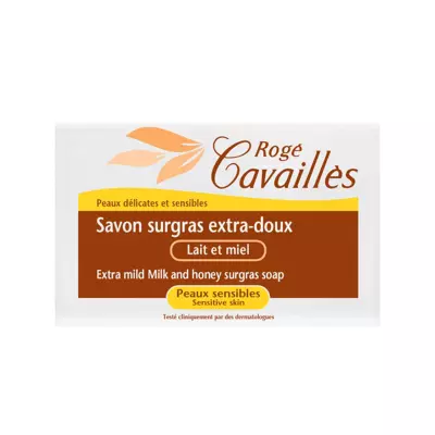 ROGE CAVAILLES savon surgras et extra-doux Lait de miel 