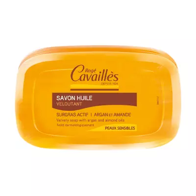 ROGE CAVAILLES savon huile veloutant huiles d'argan & amande 
