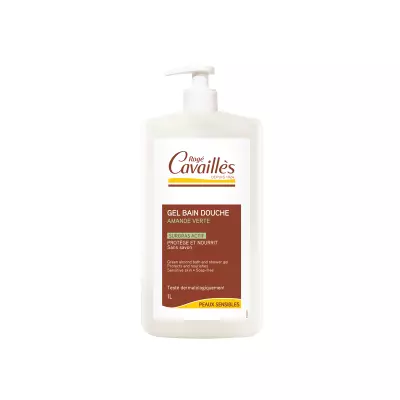 ROGE CAVAILLES Gel bain douche Amande verte surgras actif 
