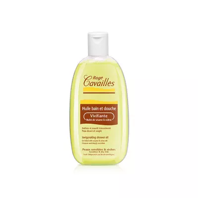 ROGE CAVAILLES Huile bain et douche vivifiante huile de sésame & cédrat 