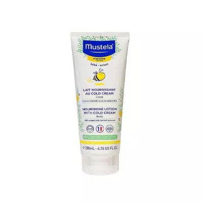 MUSTELA Lait nourissant au cold cream corps à la cire d'abeille BIO