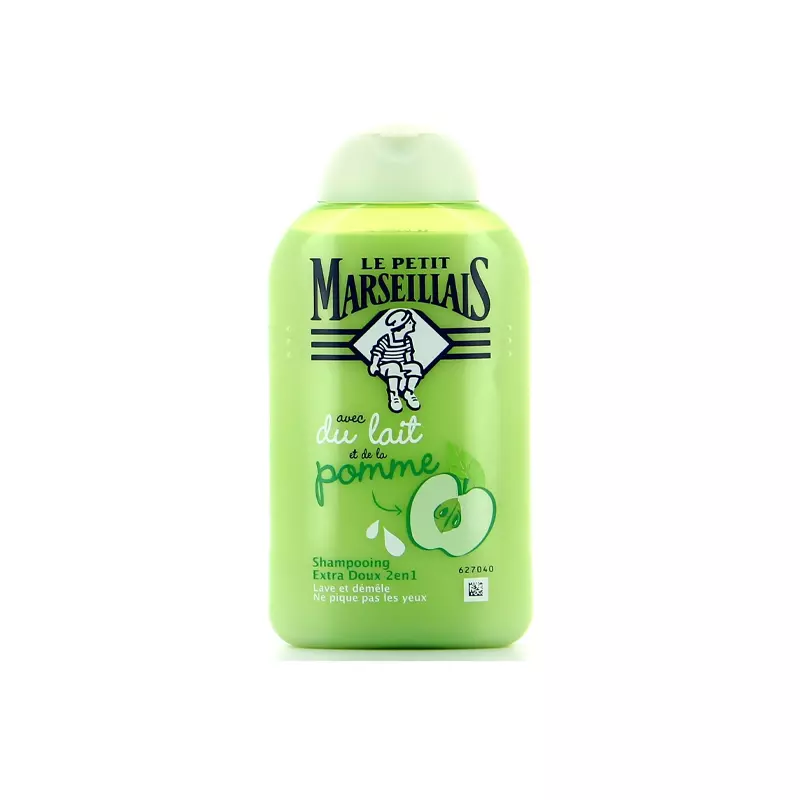 LE PETIT MARSEILLAIS Shampoing extra doux 2en1 au lait de pomme 