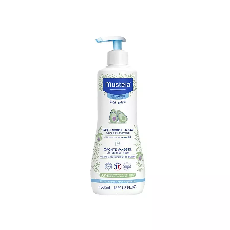 MUSTELA Gel lavant doux à l'avocat BIO