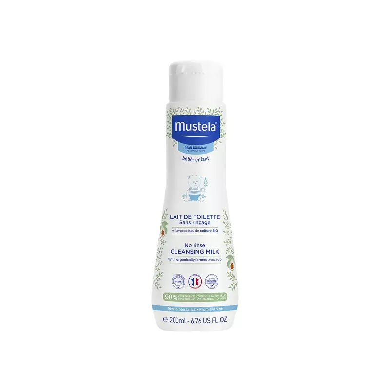 MUSTELA Lait de toilette sans rinçage