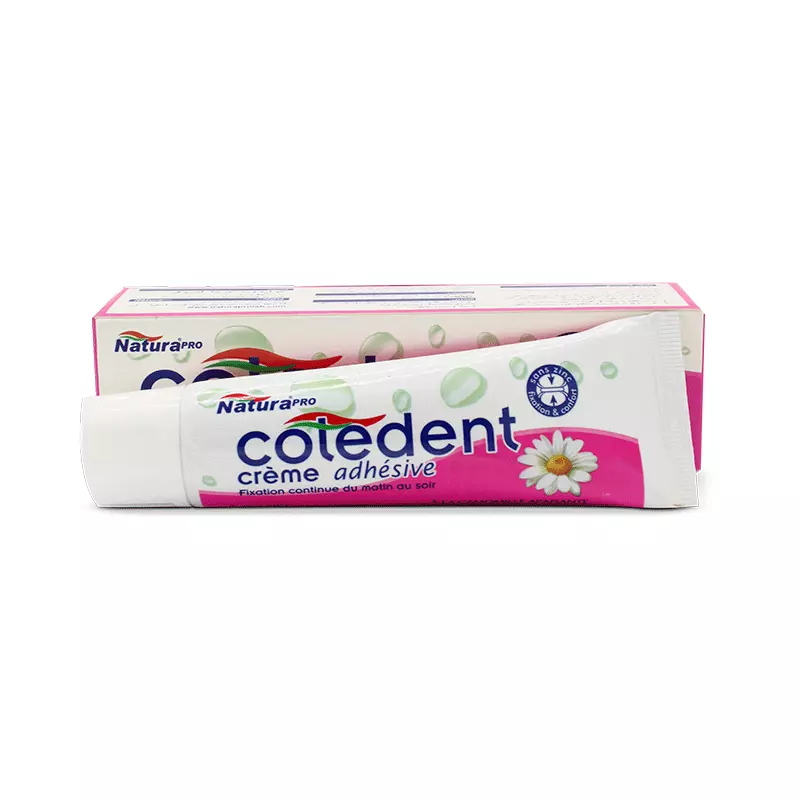 NATURAPRO Coledent crème adhésive à la camomille hypoallergénique 