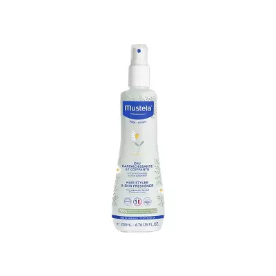 MUSTELA Eau rafraichissante et coiffante à l'eau de camomille BIO