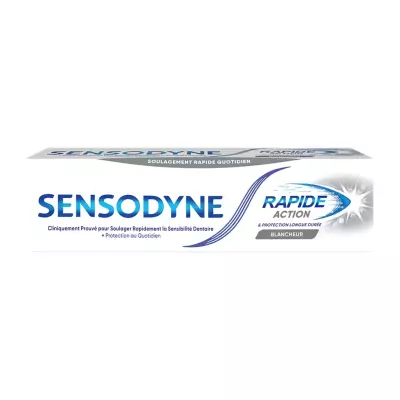 SENSODYNE dentifrice Blancheur rapide action 