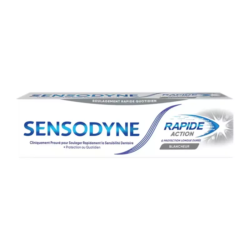 SENSODYNE dentifrice Blancheur rapide action 