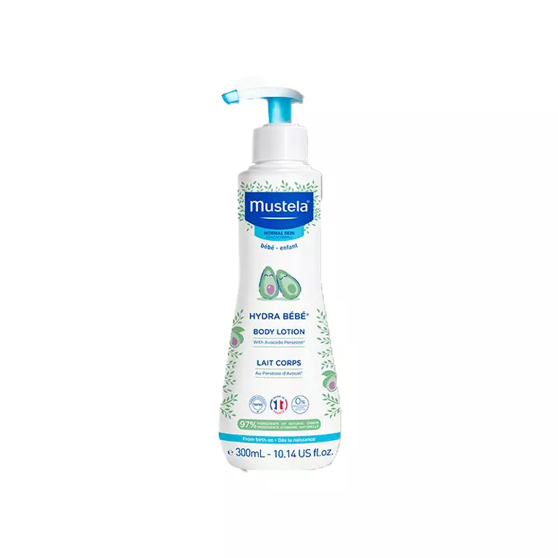 MUSTELA Lait corps Hydra bébé à l'avocat BIO