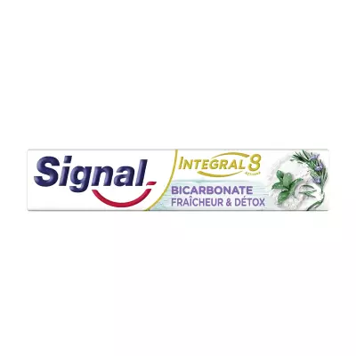 Signal Dentifrice integral 8 nature elements bicarbonates fraîcheur&détox 75 ml