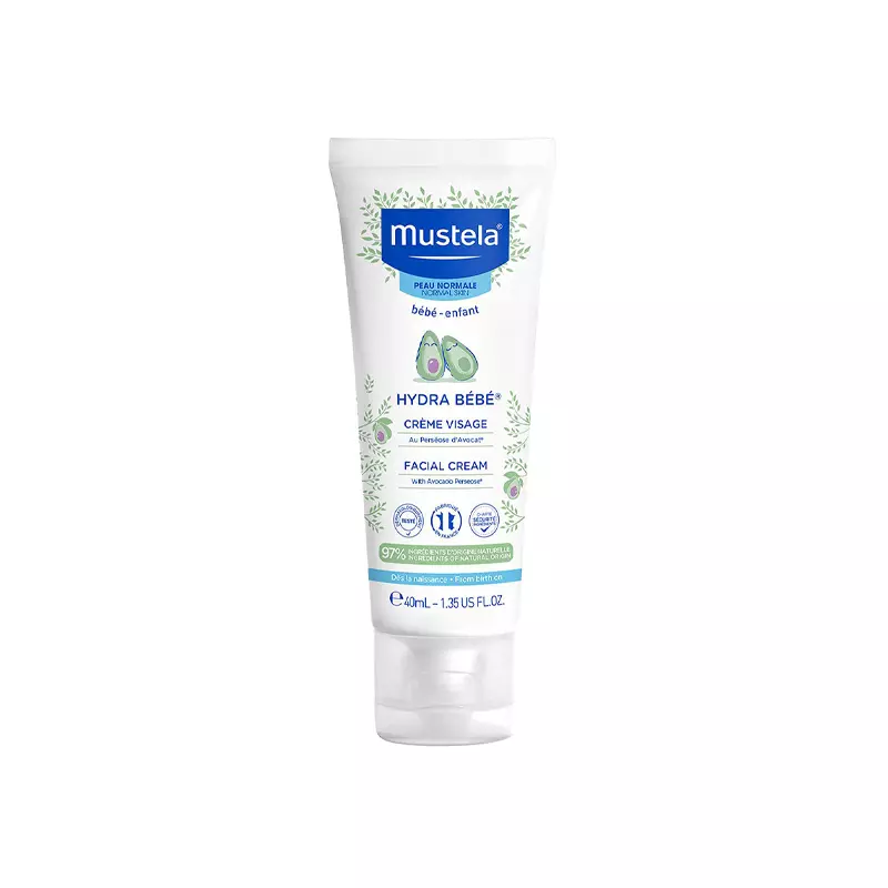 MUSTELA Crème visage Hydra bébe à l'avocat BIO