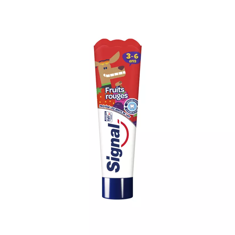 Signal Dentifrice kids aux fruits rouges 50 ml