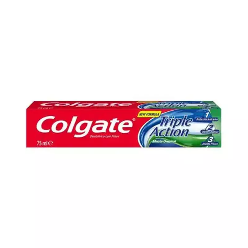 Colgate Dentifrice Triple action à la menthe 75 ml