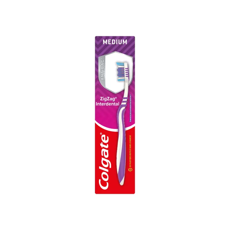 Colgate Brosse à dent Zigzag medium